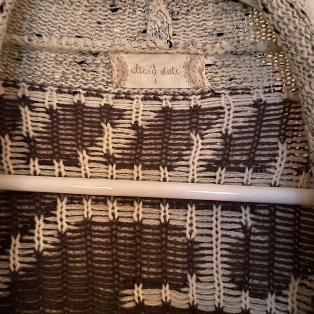 Altar’d State Shaggy Sweater - Picture 3 of 4